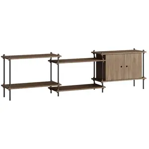 MOEBE - Etagère Shelving System - Marron - MDF placage chêneVendu parmade-in-design