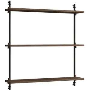 MOEBE - Etagère Wall Shelving - Marron - MDF placage chêneVendu parmade-in-design