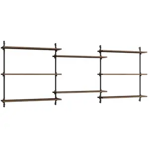 MOEBE - Etagère Wall Shelving - Marron - MDF placage chêneVendu parmade-in-design