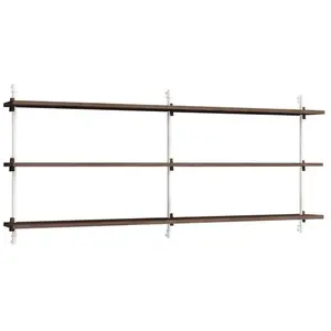 MOEBE - Etagère Wall Shelving - Marron - MDF placage chêneVendu parmade-in-design