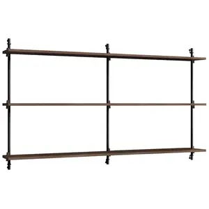 MOEBE - Etagère Wall Shelving - Marron - MDF placage chêneVendu parmade-in-design