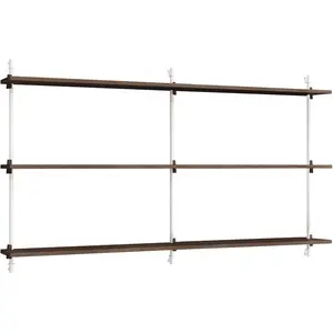 MOEBE - Etagère Wall Shelving - Marron - MDF placage chêneVendu parmade-in-design