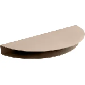 MOEBE - Etagère Half Moon - Gris - Acier