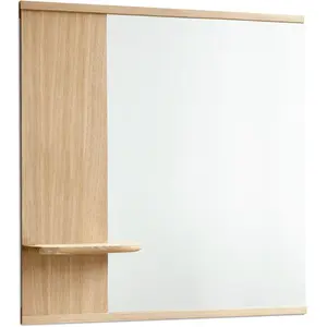 MOEBE - Miroir mural - Bois naturel - Placage chêneVendu parmade-in-design