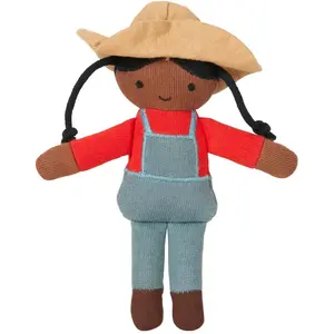 Fabelab - Ami de poche - Laura la fermière Multicolore taille unique pas cher