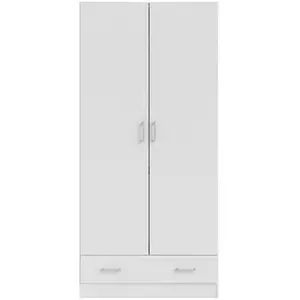 But Spell Armoire 2 portes et 1 tiroir, blanc.Vendu parkaufland