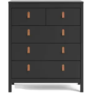 Comparateur de prix : Commode 3+2 tiroirs REAL coloris noir
