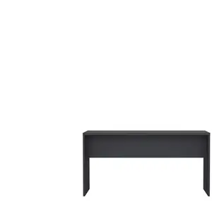 Office extension / console de bureau OFFICE coloris gris anthracite pas cher