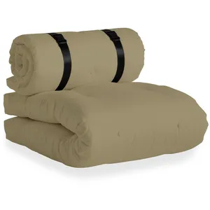 Futon de jardin dépliable beige Buckle-Up - Karup Design pas cher
