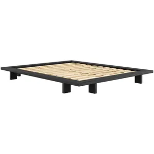 Sommier en bois de pin black night 160x200 cm Japan - Karup Design