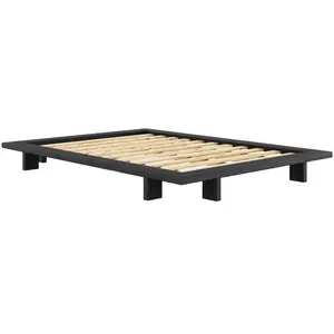 Comparateur de prix : Sommier en bois de pin black night 140x200 cm Japan - Karup Design