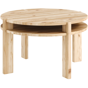 KARUP - Table basse - Bois naturel - Pin massif certifié FSC - Designer C. F. Møller Architects pas cher