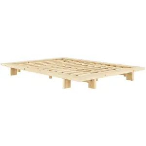 Drawer Sommier en bois brut 140x200 Japan - Karup Design pas cher