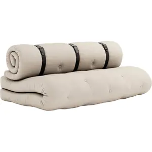 Karup Design Matelas futon et fauteuil 2 en 1 BUCKLE-UP 140x200 beige pas cher