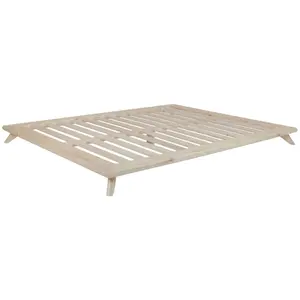 Sommier en bois clair 180x200cm Senza - Karup Design