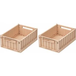 Liewood Lot de 2 petites caisses de rangement Weston S Tuscany roseVendu parberceau-magique