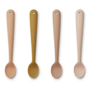Liewood - Cuillères bébé Siv - 4-pack - Tuscany rose multi mixVendu parvertbaudet