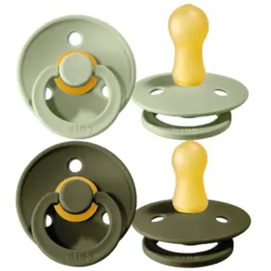 Comparateur de prix : Bibs® Bibs Couleur Tétines Sage - Hunter Green 0 - 6 mois Taille 1