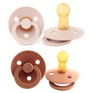 Bibs® Bibs Couleur Tétines Marmotte - Blush 0 - 6 mois Taille 1