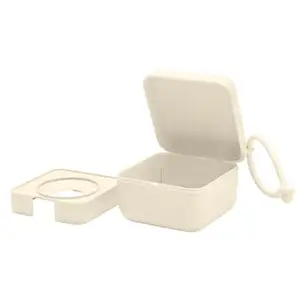 BIBS Dummy Case boîte à tétines Ivory 1 pcs pas cher