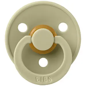Bibs Sucette Ronde Colour Khaki - 0/6 Mois pas cher