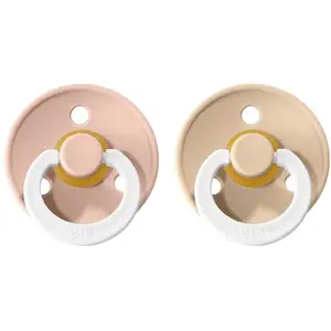 Bibs® Bibs Couleur Tétines Nuit Vanille - Rose 0 - 6 mois Taille 1