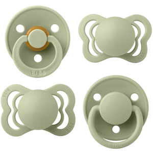 Comparateur de prix : BIBS® Sucettes collection Try-it 0-6 mois Sage lot de 4