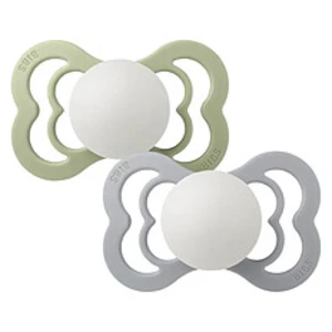 BIBS® BIBS Sucette Supreme Sage et Cloud Glow silicone 6-36 m, lot de 2