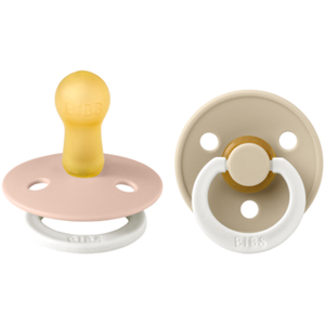 Bibs® Bibs Couleur Tétines Nuit Vanille - Rose 6 - 18 mois Taille 2