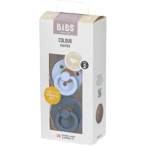 Bibs Tétine anatomique Pétrole-bleu 6-16 mois