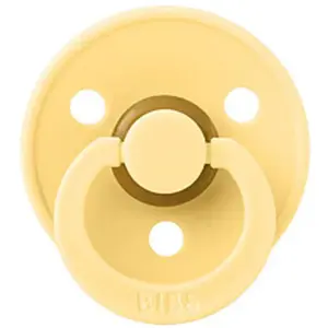 Bibs Sucette Ronde Colour Pale Butter - 6/18 Mois pas cher