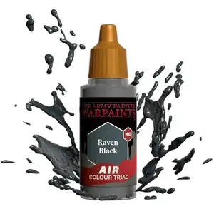 Peinture Army Painter - Warpaints Air Raven Black - The Army Painter Peinture à maquette acrylique - AW3101 pas cher