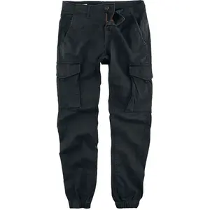 Comparateur de prix : Jack & Jones Pantalon cargo Slim Fit Noir en coton Nico Taille : 28 / Longueur : 32