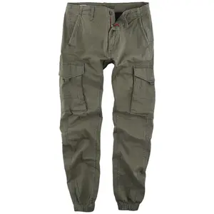 Comparateur de prix : Jack & Jones Pantalon cargo Slim Fit Vert foncé en coton Taille : 36 / Longueur : 32