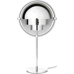 GUBI lampe à poser Multi-Lite, hauteur 50 cm, chrome/chrome