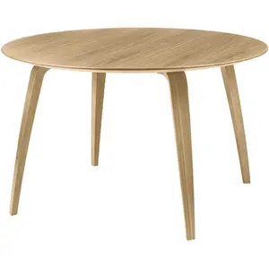GUBI table ronde DINING TABLE (Chêne - Bois) pas cher