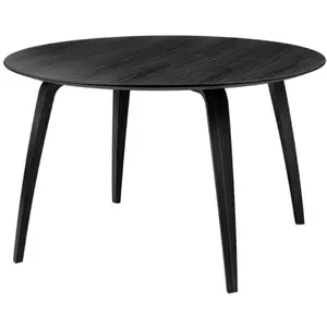 GUBI table ronde DINING TABLE (Frêne noir - Bois)