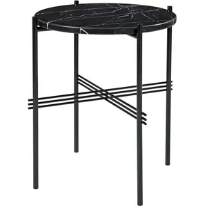 Table d'appoint en marbre noir 40 cm TS - Gubi