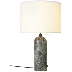 Lampe à poser en marbre gris 49 cm Gravity - Gubi