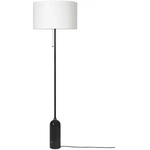 Lampadaire en marbre Gravity - Gubi pas cher