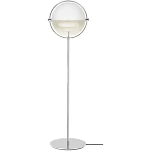 Comparateur de prix : GUBI lampe sur pied Multi-Lite, hauteur 148 cm, chrome/blanc