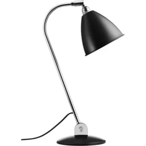 Lampe à poser en métal chromé et noir bestlite 50 cm BL2 - GubiVendu parmyareadesign