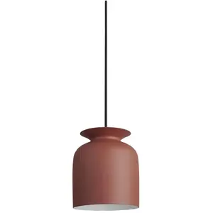 GUBI lampe à suspension RONDE Ø20 cm (Rouille - Aluminium)