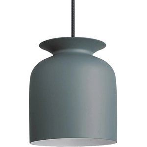 GUBI lampe à suspension RONDE Ø20 cm (Pigeon - Aluminium)