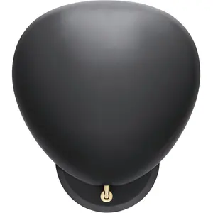 GUBI Cobra applique design noire avec priseVendu parluminaire