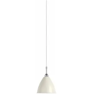 GUBI lampe à suspension BESTLITE BL9S (Blanc / Chromé - Métal)