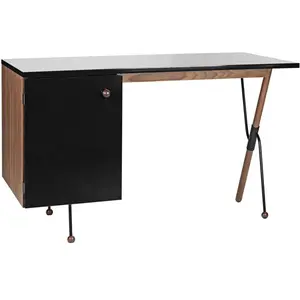 Bureau en noyer 62 - Gubi pas cher