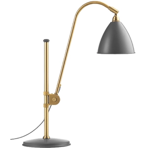 GUBI lampe de table BESTLITE BL1 (Gris / Laiton - Métal) pas cher