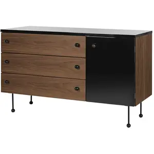 Buffet en noyer 62 Dresser - Gubi pas cher