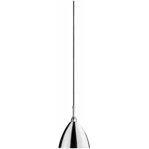 Suspension argenté en laiton 16 cm BL9 - Gubi pas cher